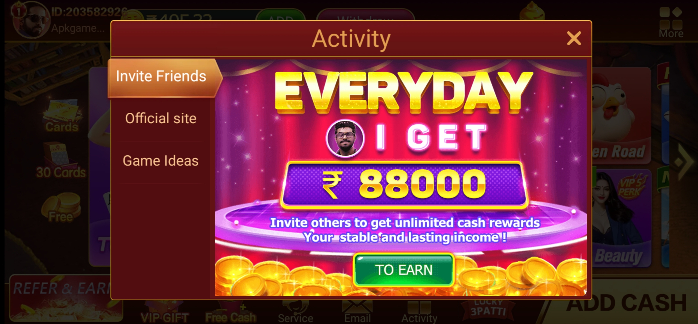 Teen Patti Master Brand Banner 2