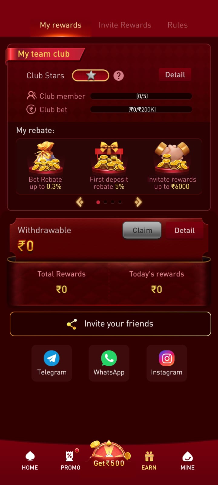 hu777 game rewards mobile dashboard